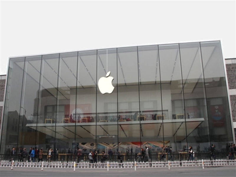 蘋果公司杭州旗艦店現(xiàn)場(chǎng)圖